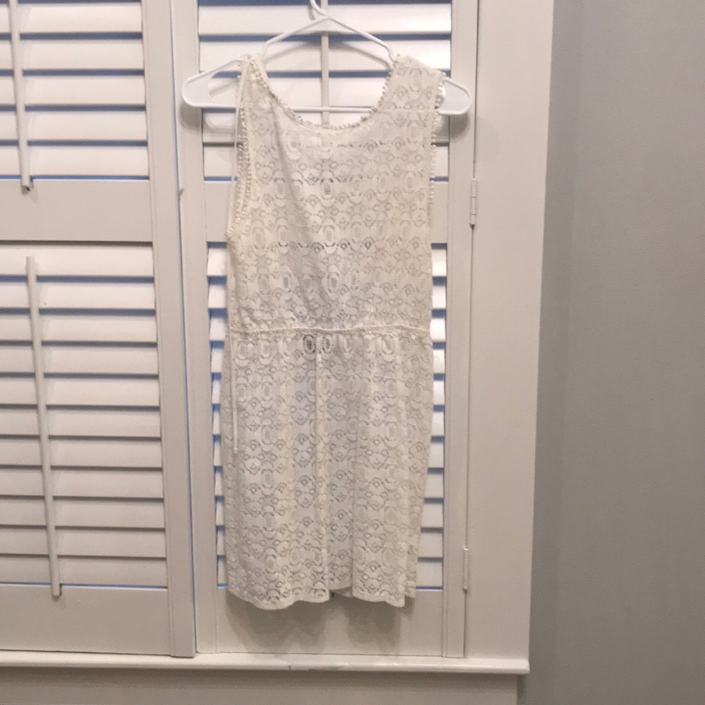 Top shop see-through lace dress